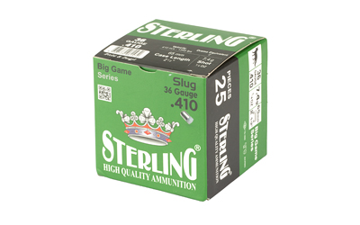 STERLING BIG GAME 410 SLUG 25/500