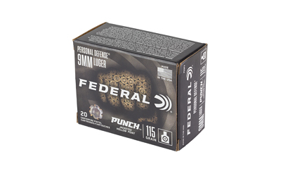 FED PUNCH 9MM 115GR JHP 20/200