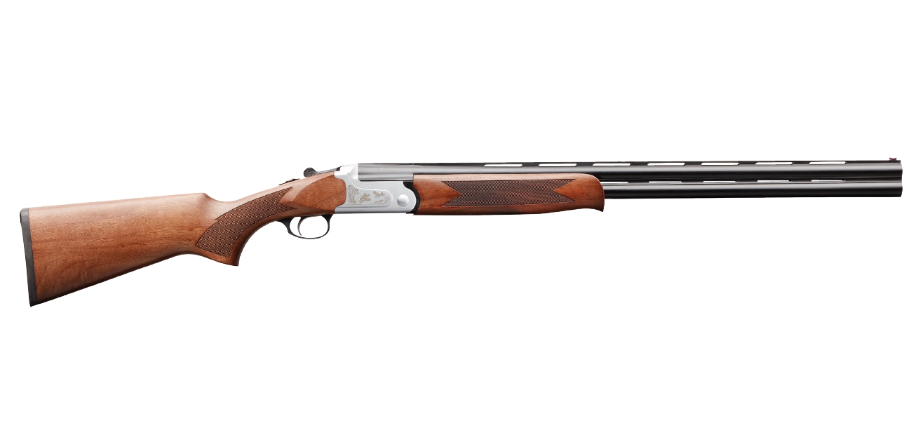 CHARLES DALY 202 WHITE O/U 20/26 BL/WD 3″