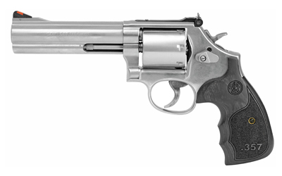 S&W 686 PLUS DLX 357 5″ STS 7RD WD
