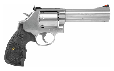 S&W 686 PLUS DLX 357 5″ STS 7RD WD