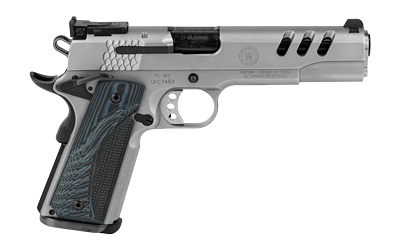S&W PC 1911 45ACP 5″ STS 8RD AS G10