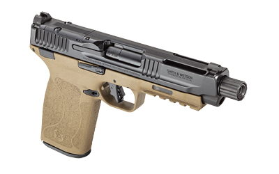 S&W M&P 5.7X28 OR TB 22RD 5″ FDE/BLK