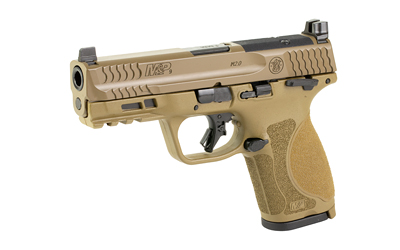 S&W M&P M2.0 9MM 4″ 10RD MS OR FDE