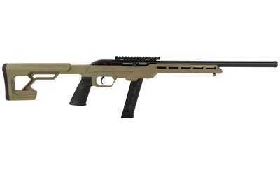 SAV 64 PRECISION 22LR 16.5″ 20RD FDE