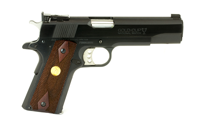 COLT GOLD CUP NTNL MTCH 9MM 5″ BL