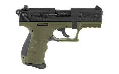 WAL P22Q 22LR 3.42″ 10RD MLTRY GRN