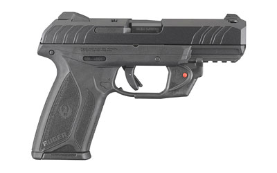 RUGER SEC-9 9MM 4″ BLK 15RD 3DT LSR