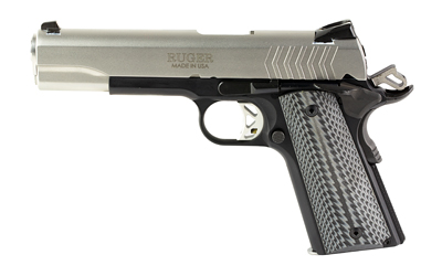 RUGER SR1911 9MM 5″ LTW 9RD BLK/SLV