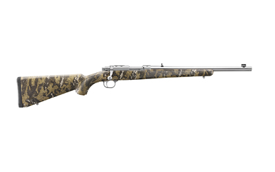 RUG 77/44 44MAG 16.6″ SS 4RD CAMO TB