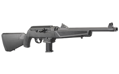 RUGER PC 9MM 16.12″ 17RD BL THRD FLT