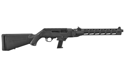 RUGER PC 9MM 16″ 17RD BL THRD MLOK