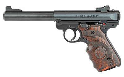 RUGER MRK IV TRGT 22LR 5.5″ 10RD BLK