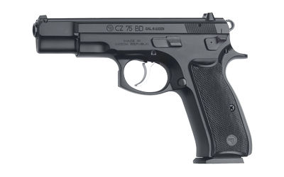 CZ 75BD 9MM 4.6″ BLACK 10RD DC