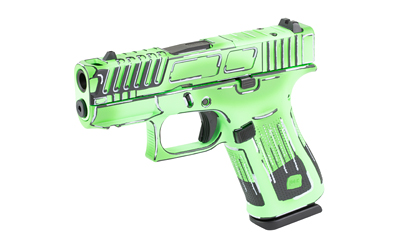 GLOCK 43X COMP 9MM 10RD ANIME GREEN