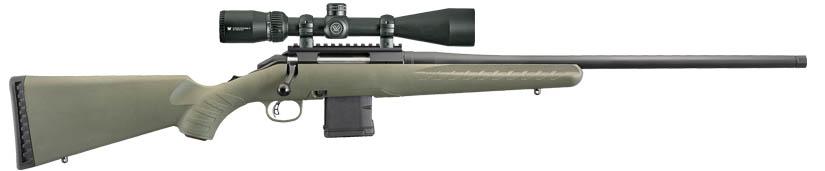 RUGER AMERICAN RIFLE PREDATOR 223 REM 22″ BBL10RD VORTEX CROSSFIRE II SCOPE