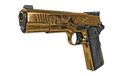 GIRSAN MC1911 DLX 45ACP 5″ 8RD GOLD