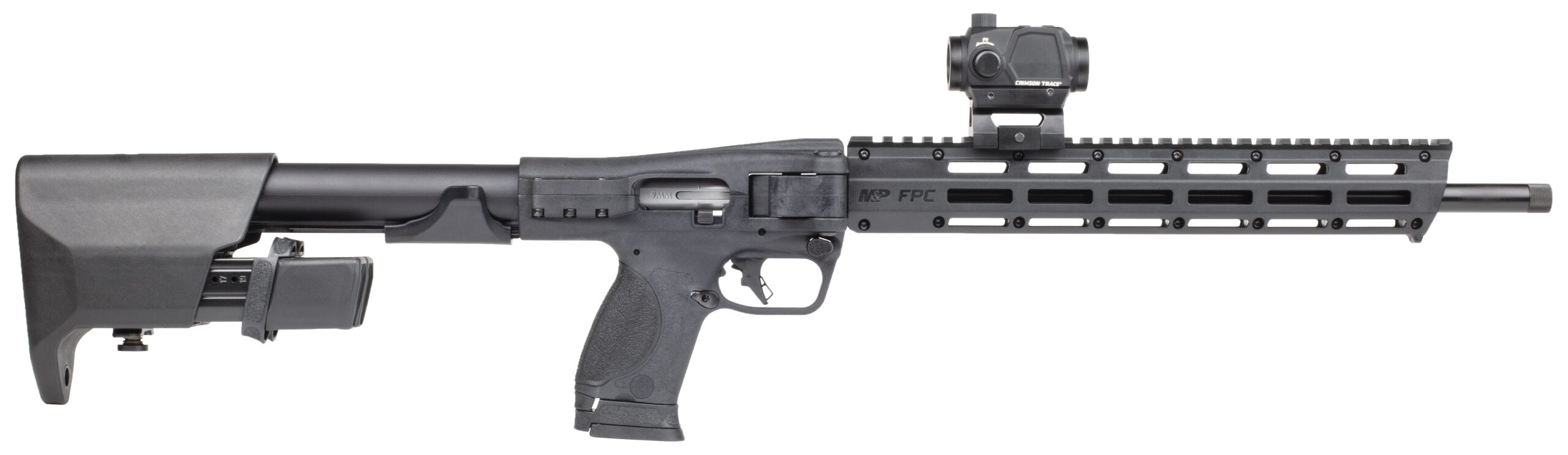 SMITH AND WESSON M&P FPC 9MM 16.25″ 23+1 REDDOT