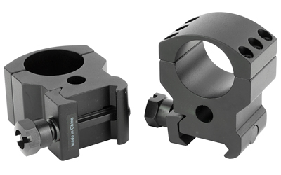 BURRIS XTR TACT HI 1″ RINGS MATTE