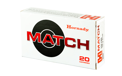 HRNDY 308WIN 168GR BTHP MTCH 20/200