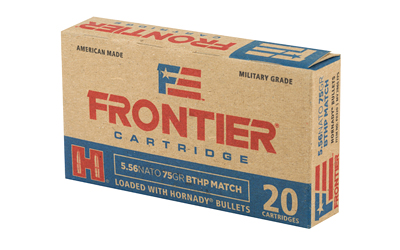 FRONTIER 556NATO 75GR BTHP MTCH 20/5