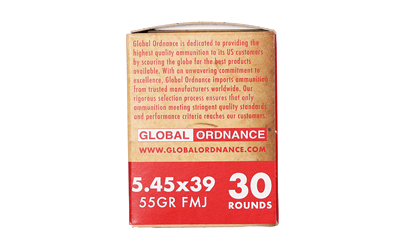 GO 5.45X39MM 55GR FMJ BRASS 30/1350
