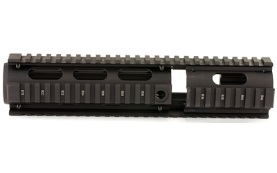 UTG PRO 4/15 CARB QUAD RAIL W/EXT BK
