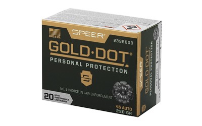 SPR GOLD DOT 45ACP 230GR HP 20/200