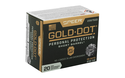 SPR GOLD DOT 45ACP 230G HP SB 20/200