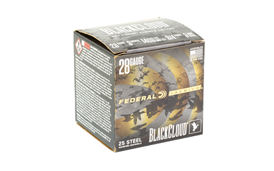 FED BLK CLOUD 28GA 3″ #3 25/250