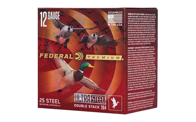 FED ULT STL 12GA 3″ 1.25OZ #2/#4 25