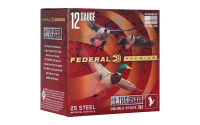 FED ULT STL 12GA 3″ 1.25OZ #2/#4 25