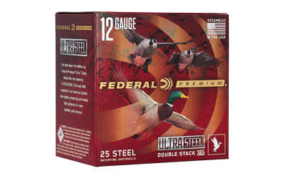 FED ULT STL 12GA 3″ 1.25OZ #3/#5 25