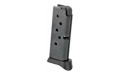 MAG RUGER LCP 380ACP 6RD BL W/EXT