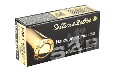 S&B 25ACP 50GR FMJ 50/2000
