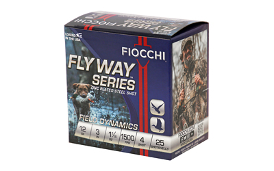 FIOCCHI 12GA #4 FLYWAY STEEL 25/250
