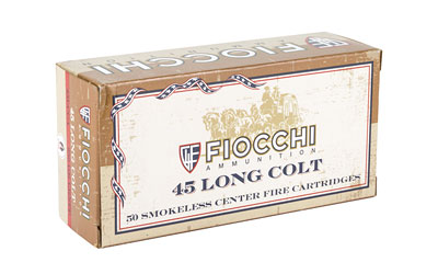 FIOCCHI 45 COLT 250GR LRNFP 50/500