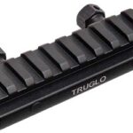 TRUGLO PICATINNY RISER MOUNT BLACK