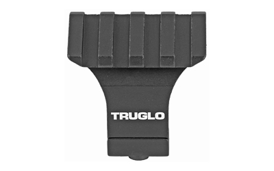 TRUGLO PICATINNY RISER MNT 45DEG BLK