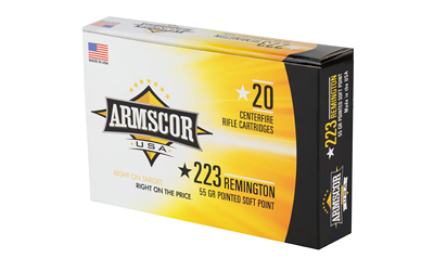 ARMSCOR 223REM 55GR PSP 20/1000