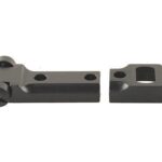Leupold 2-Piece Standard Steel Base – Savage 10/110 Round Rear Receiver Matte Black