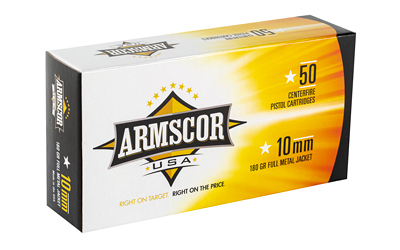 ARMSCOR 10MM 180GR FMJ 50/1000