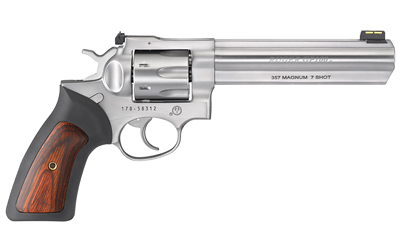 RUGER GP100 357MAG 6″ STN 7RD AS