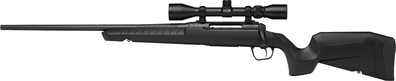 SAVAGE AXIS XP 22-250 22″ LH – W/3-9X40 BLACK/BLACK