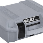 PELICAN VAULT SMALL PISTOL – CASE W/ FOAM GHOST GRAY