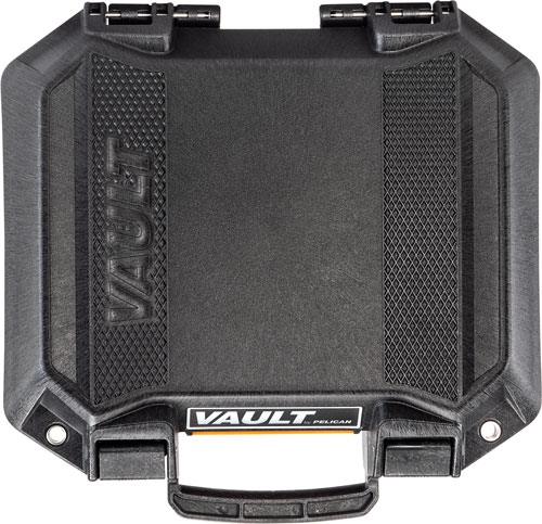 PELICAN VAULT SMALL PISTOL – CASE W/ FOAM BLACK
