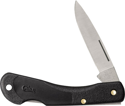 CASE KNIVES LIGHTWEIGHT BLACK – SYNTHETIC SMOOTH MINI BLK HORN