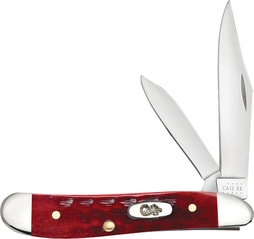 CASE KNIVES POCKET WORN OLD – RED BONE CORN COB JIG PEANUT