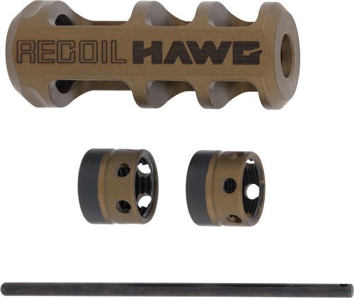 BROWNING SPORTER RECOIL HAWG – MUZZLE BRAKE BRONZE .30 & LESS