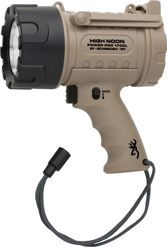 BROWNING HIGH NOON POWER PRO – SPOTLIGHT 1700 LUMENS RECHRGBL